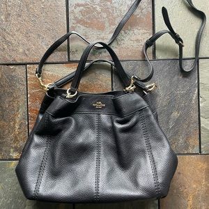 Coach leather purse